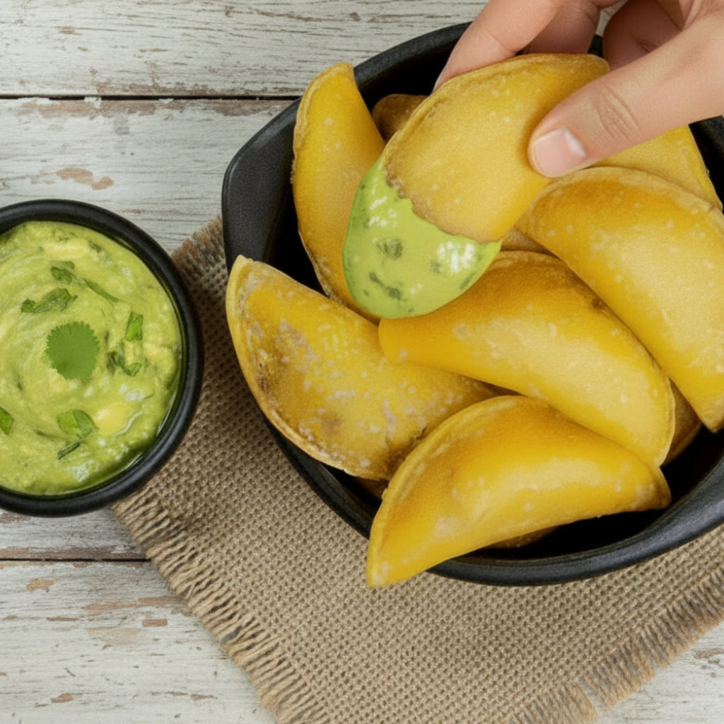 Empanadas Colombianas P/C, Carne, Pollo y Queso / Por Agregar