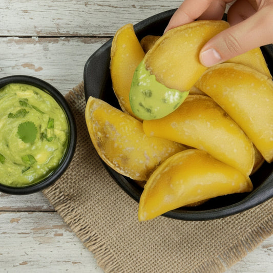 Empanadas Colombianas P/C, Carne, Pollo y Queso / Por Agregar